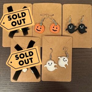 Halloween Dangle Earrings NWOT - each sold separately